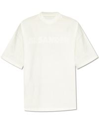 Jil Sander - T-Shirt With Logo - Lyst