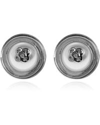 CASABLANCA - Logo Earrings - Lyst