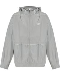 New Balance - Lightweight Jacket With Logo - Lyst