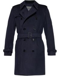 Burberry - Cashmere Trench Coat "Hastings" - Lyst