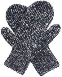 Acne Studios Wool Gloves - Blue