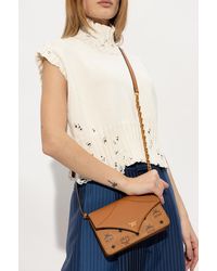 MCM - 'Diamond' Shoulder Bag - Lyst
