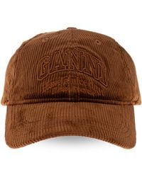 Ganni - Corduroy Cap - Lyst