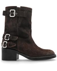 Chloé - 'Dakota' Leather Ankle Boots - Lyst