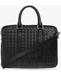 Bottega Veneta - ‘Classic Intrecciato Large’ Briefcase - Lyst