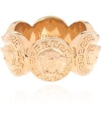 Versace - Patterned Ring - Lyst