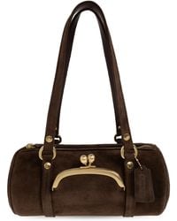 COACH - 'Kisslock Barrel 28' Bag - Lyst