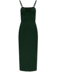 Jacquemus - 'sierra' Ribbed Slip Dress, - Lyst