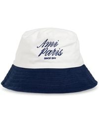 Ami Paris - Hat With Embroidered Logo - Lyst