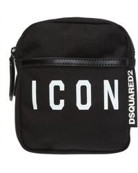 DSquared² 'icon' Fanny Pack - Black