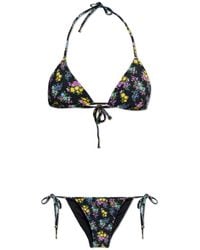 Dolce & Gabbana - Two-Piece Floral Swimsuit - Lyst