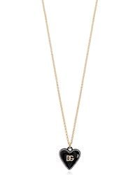 Dolce & Gabbana - Necklace With A Heart-Shaped Pendant - Lyst