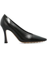 Bottega Veneta - 'Sofia' Leather Heeled Shoes - Lyst