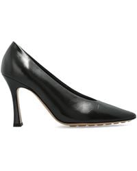 Bottega Veneta - 'Sofia' Leather Heeled Shoes - Lyst