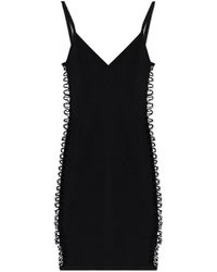 DSquared² - Dress With Decorative Side Cut-Outs - Lyst