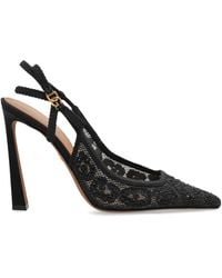 Dolce & Gabbana - High Heel Shoes With Shimmering Crystals - Lyst