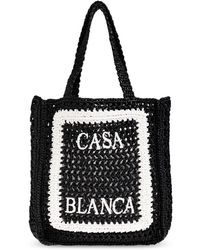 CASABLANCA - Shoulder Bag With Logo - Lyst