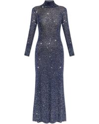 Balenciaga - Dress With Decorative Finish - Lyst