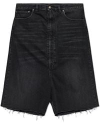 Maison Margiela - Denim Shorts With A 'Vintage' Effect - Lyst