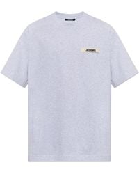 Jacquemus - T-Shirt With Logo Patch - Lyst