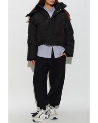 Ami Paris - Hooded Padded Jacket - Lyst