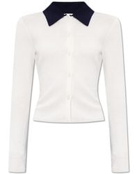 Self-Portrait - Wool Cardigan - Lyst