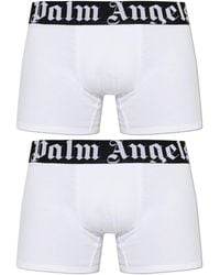 Palm Angels - Two-Pack Of Boxers With Logo - Lyst