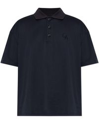 Giorgio Armani - Polo With Embroidered Logo - Lyst