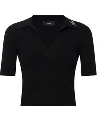 Amiri - Polo With Embroidered Logo - Lyst