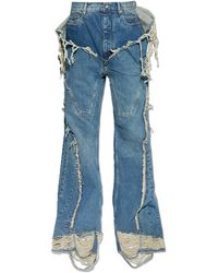 Rick Owens - Jeans With A Vintage Effect - Lyst