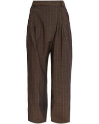 Ganni - Wool Trousers - Lyst