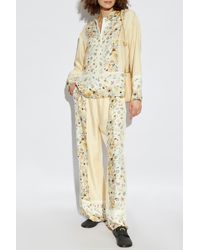 Munthe - Floral Patterned Trousers 'Fabert' - Lyst