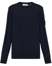 Stone Island - Quilted Jacket With Hood - Lyst