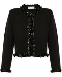 Tory Burch - Wool Cardigan - Lyst