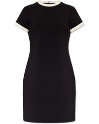 Theory - Dress With Short Sleeves - Lyst