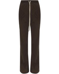 Rick Owens - Loose-Fit Silk Trousers - Lyst