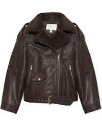 Gestuz - 'Gzroja' Leather Jacket - Lyst
