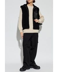 Fendi - Fur Vest With Turtleneck - Lyst