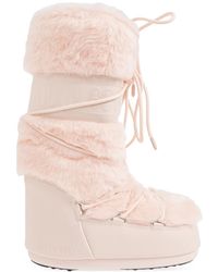 Moon Boot - Snow Boots 'Mb Icon Faux Fur' - Lyst