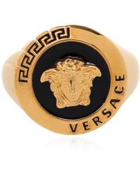 Versace - Medusa Head Ring, - Lyst