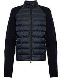 Moncler - Après-Ski Quilted-Front Cardigan - Lyst