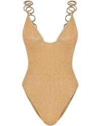 Oséree - One-Piece Swimsuit With Lurex Thread - Lyst