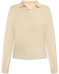 Maison Margiela - Wool Polo - Lyst