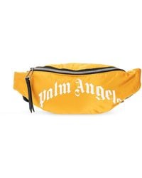 Palm Angels Belt Bag With Logo - Orange