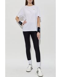 EA7 - T-Shirt With Logo Patch - Lyst