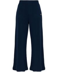 EA7 - Flared-Leg Trousers - Lyst