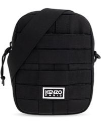 KENZO - Shoulder Bag With Logo - Lyst