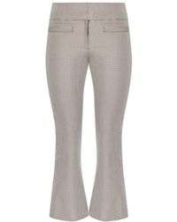 Courreges - Houndstooth Pattern Trousers - Lyst