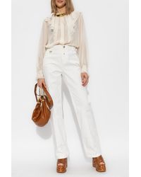Chloé - Straight-Leg Trousers - Lyst