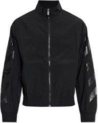 Off-White c/o Virgil Abloh - Lightweight Jacket With Stand-Up Collar - Lyst